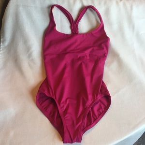 Block Leo Braided Back Pink AM Braided